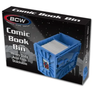 BCW Short Comic Book Bin - Blue