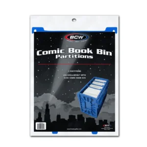 BCW Comic Book Bin Partitions - Blue