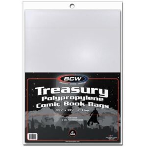 BCW Treasury Comic Bags
