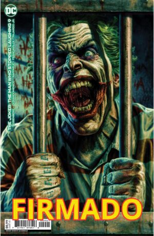The Joker The Man Who Stopped Laughing #9 Cover B Variant Lee Bermejo Cover Signed by Lee Bermejo