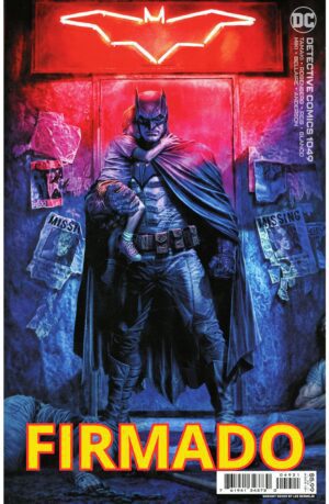 Detective Comics Vol 2 #1049 Cover B Variant Lee Bermejo Card Stock Cover Signed by Lee Bermejo