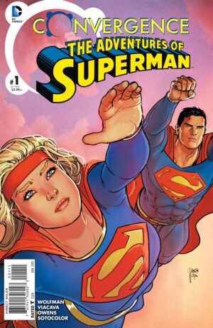 Pack Convergence The Adventures Of Superman #1+#2 Cover A Regular Mikel Janín Cover