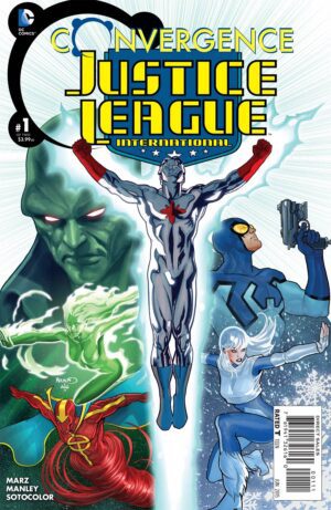 Pack Convergence Justice League International #1+#2 Cover A Regular Paul Renaud Cover
