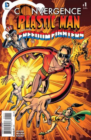 Pack Convergence Plastic Man And The Freedom Fighters #1+#2 Cover A Regular Hilary Barta Cover