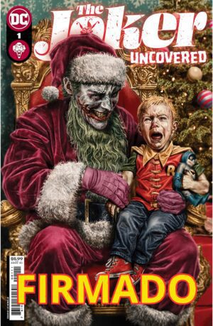 The Joker Uncovered #1 (One Shot) Cover A Regular Lee Bermejo Cover Signed by Lee Bermejo