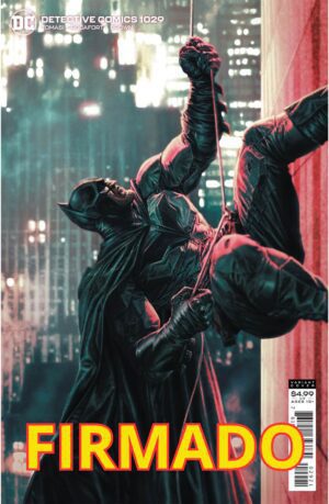 Detective Comics Vol 2 #1029 Cover B Variant Lee Bermejo Card Stock Cover Signed by Lee Bermejo