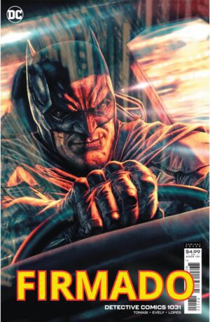 Detective Comics Vol 2 #1031 Cover B Variant Lee Bermejo Card Stock Cover Signed by Lee Bermejo