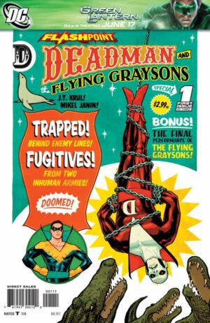 Pack Flashpoint Deadman And The Flying Graysons #1-#3 Cliff Chiang Covers - Miniserie completa USA