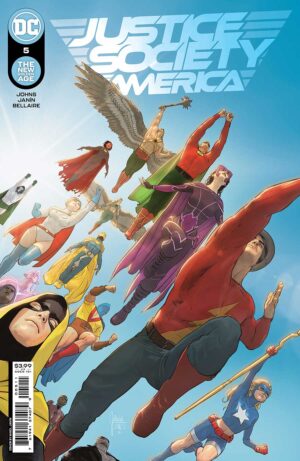 Justice Society Of America Vol 4 #5 Cover A Regular Mikel Janin Cover