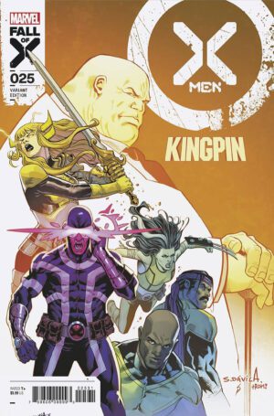 X-Men Vol 6 #25 Cover D Variant Sergio Dávila Kingpin Cover