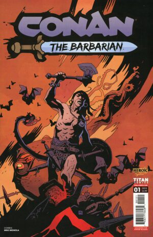 Conan The Barbarian Vol 5 #1 Cover E Variant Mike Mignola Cover