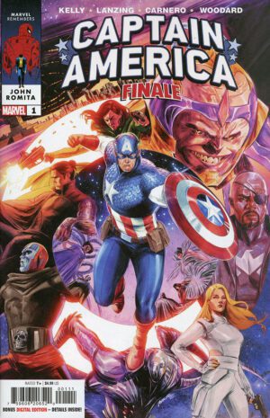 Captain America Finale #1 (One Shot) Cover A Regular Carmen Carnero Cover