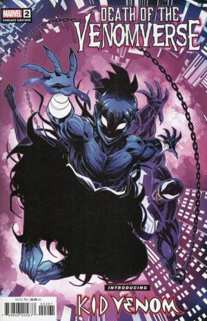 Death Of The Venomverse #2 Cover F Variant Luciano Vecchio Kid Venom Cover