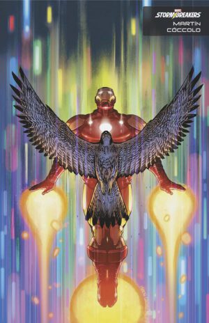 Invincible Iron Man Vol 4 #9 Cover B Variant Martin Coccolo Stormbreakers Cover