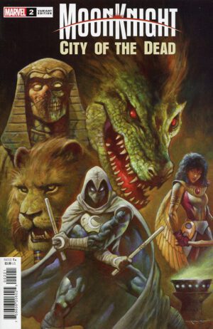Moon Knight City Of The Dead #2 Cover B Variant Alex Horley Cover