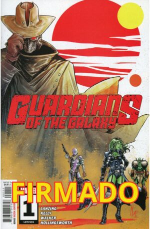 Guardians Of The Galaxy Vol 7 #1 Cover A Regular Marco Checchetto Cover Signed by Marco Checchetto