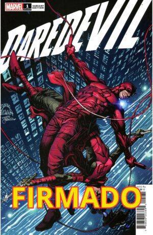 Daredevil Vol 7 #1 Cover G Incentive Ryan Stegman Variant Cover Signed by Ryan Stegman