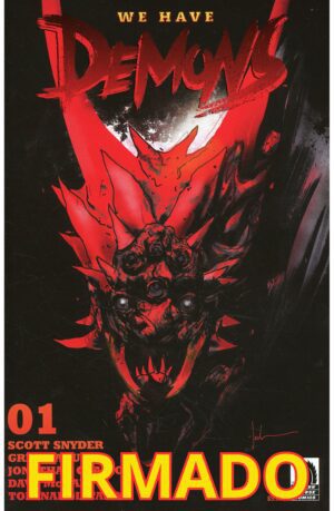 We Have Demons #1 Cover B Variant Jock Cover Signed by Jock