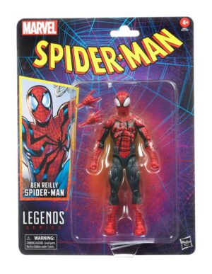Marvel Legends Spider-Man Retro Collection Ben Reilly Spider-Man Action Figure