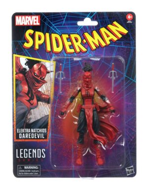 Marvel Legends Spider-Man Retro Collection Elektra Natchios Daredevil Action Figure