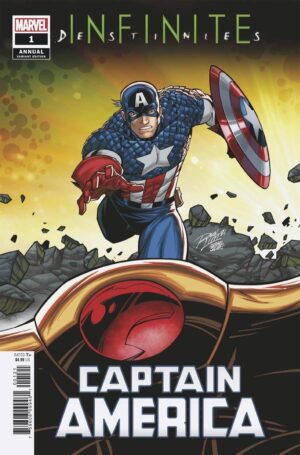 Captain America Vol 9 Annual #1 (2021) Cover B Variant Ron Lim Connecting Cover