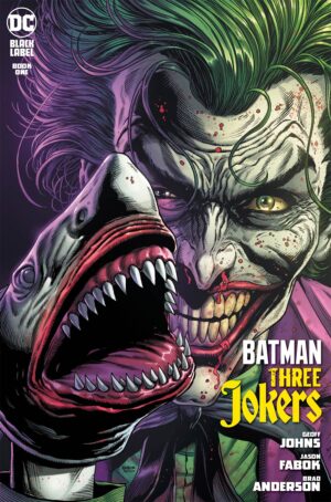 Batman Three Jokers 01 Cover G 2nd Ptg Joker Shark Variant Cover