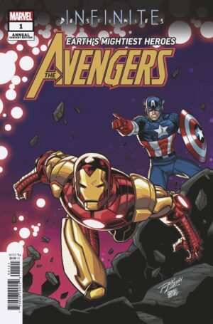 Avengers Vol 7 Annual #1 Cover B Variant Ron Lim Connecting Cover