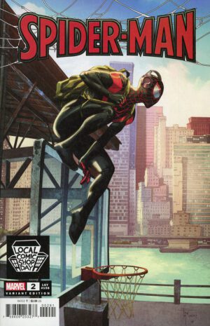 Spider-Man Vol 4 #2 Cover D Variant Francesco Mobili LCSD 2022 Cover