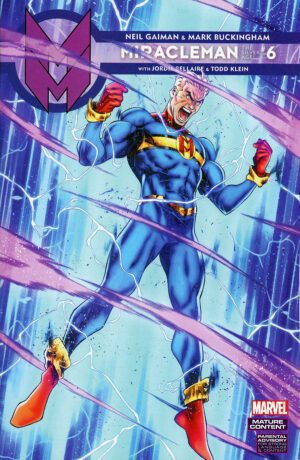 Miracleman By Gaiman & Buckingham The Silver Age #6 Cover B Variant Iban Coello Cover