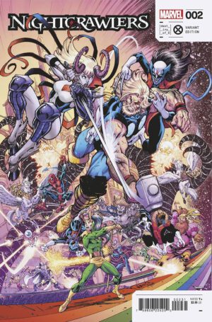 Nightcrawlers #2 Cover B Variant Todd Nauck Sins Of Sinister March Connecting Cover