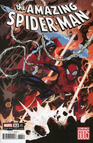 Amazing Spider-Man Vol 6 #32 Cover B Variant Adam Kubert G.O.D.S. Cover