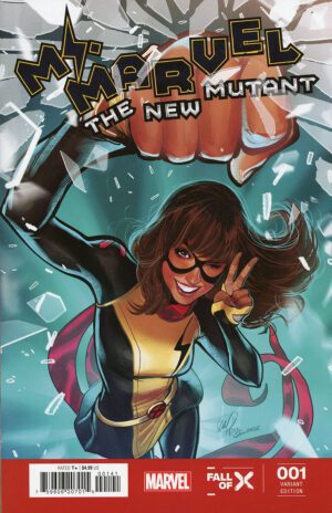 Ms Marvel The New Mutant #1 Cover D Variant Lucas Werneck Homage Cover