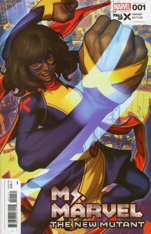 Ms Marvel The New Mutant #1 Cover E Variant Stanley Artgerm Lau Cover