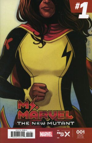 Ms Marvel The New Mutant #1 Cover F Variant Betsy Cola Homage Cover