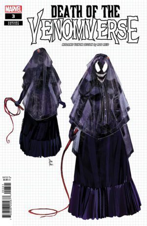 Death Of The Venomverse #3 Cover B Variant Rod Reis Design Cover