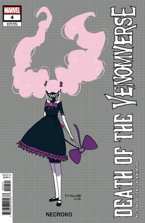 Death Of The Venomverse #4 Cover B Variant Ken Niimura Design Cover