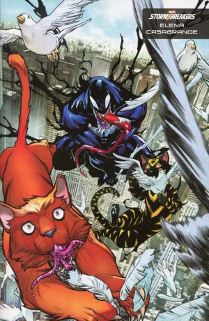 Venom Vol 5 #24 Cover D Variant Elena Casagrande Stormbreakers Cover
