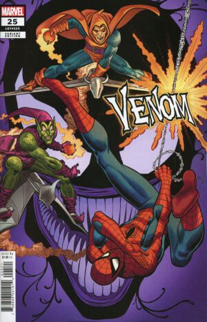 Venom Vol 5 #25 Cover B Variant John Romita Jr & John Romita Sr Cover