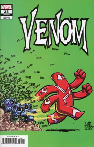 Venom Vol 5 #25 Cover C Variant Skottie Young Cover