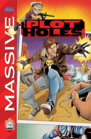 The Plot Holes #1 Cover H Variant Michael Calero & Trevor Richardson Video Game Homage Cover