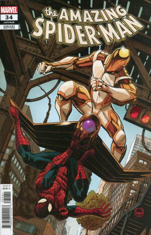 Amazing Spider-Man Vol 6 #34 Cover C Variant Dave Johnson Cover