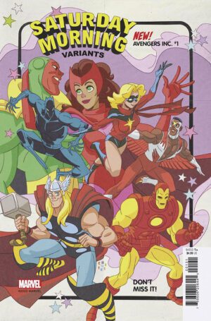 Avengers Inc #1 Cover D Variant Sean Galloway Saturday Morning Cover