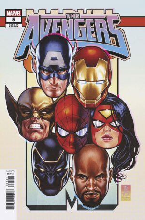 Avengers Vol 8 #5 Cover D Variant Mark Brooks Corner Box Cover