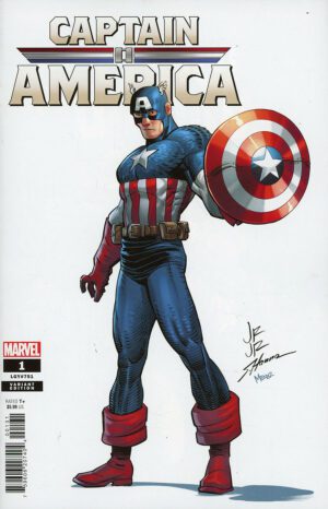 Captain America Vol 10 #1 Cover D Variant John Romita Jr Cover