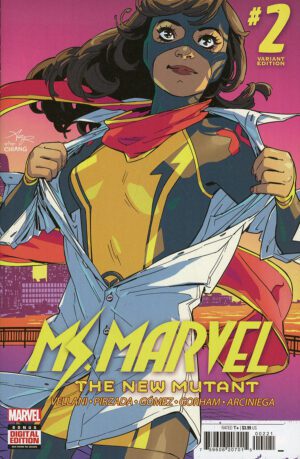Ms Marvel The New Mutant #2 Cover C Variant Amy Reeder Homage Cover