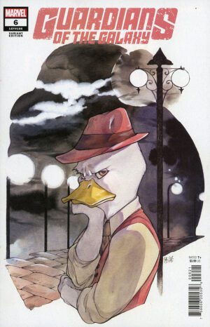 Guardians Of The Galaxy Vol 7 #6 Cover B Variant Peach Momoko Howard The Duck Cover