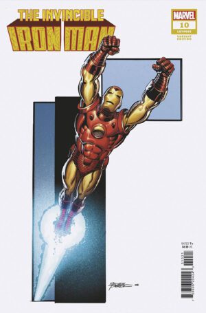 Invincible Iron Man Vol 4 #10 Cover C Variant George Pérez Cover