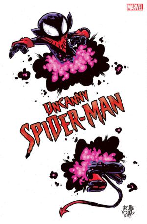Uncanny Spider-Man #1 Cover B Variant Skottie Young Cover