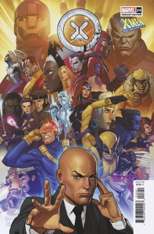 X-Men Vol 6 #26 Cover C Variant Jorge Molina X-Men 60th Anniversary Cover