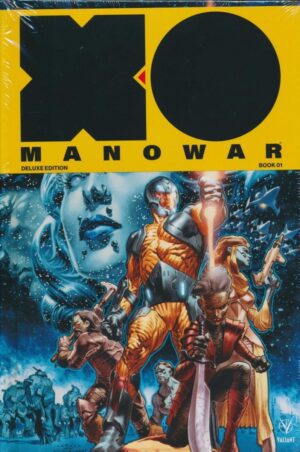 LCSD 2018 X-O Manowar By Matt Kindt Deluxe Edition Book 1 HC Signed Limited Edition